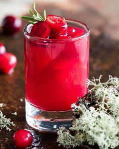 Коктейль-желе Клюква и водка