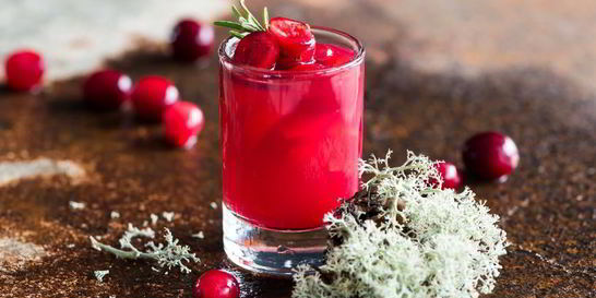 Коктейль-желе Клюква и водка