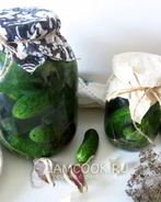 Огурцы квашеные с водкой