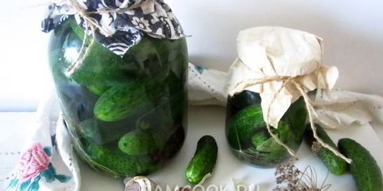 Огурцы квашеные с водкой