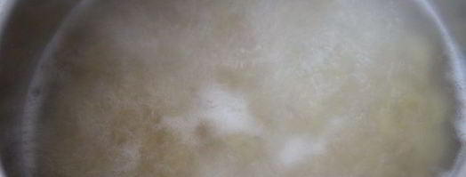 паста с водкой, семгой и помидорками черри. Шаг 5