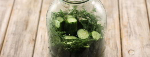 соленые огурцы с водкой. Шаг 4