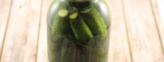 соленые огурцы с водкой. Шаг 7