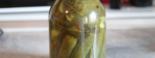 соленые огурцы с водкой. Шаг 8