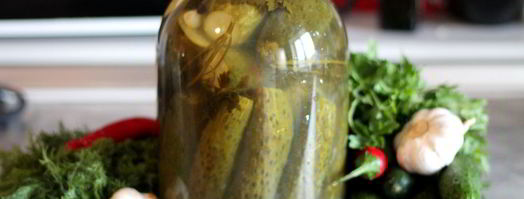 соленые огурцы с водкой. Шаг 9