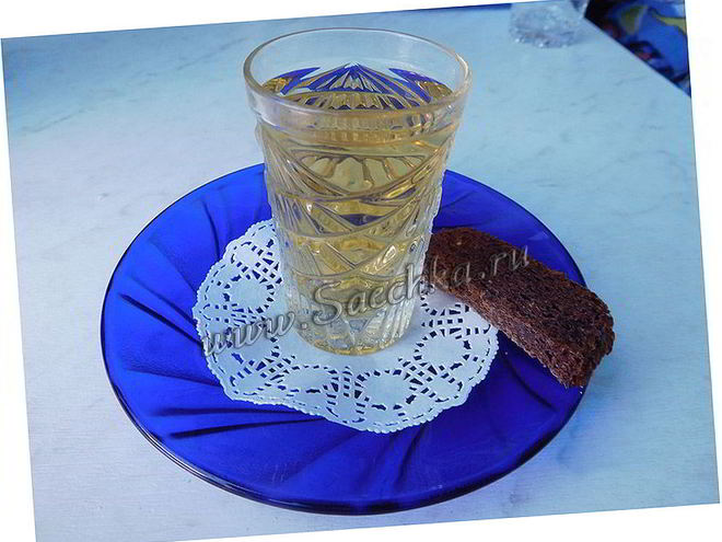 Рецепт водки сухарной