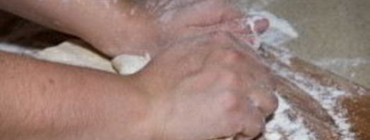 заварное тесто для чебуреков с водкой. Шаг 7