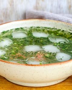 Ботвинья с квасом