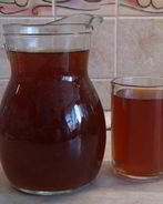 Домашний квас из ржаного хлеба без дрожжей