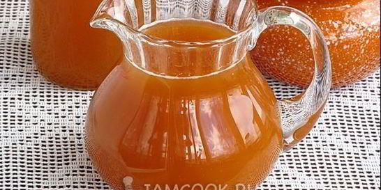 Домашний квас из ржаного хлеба