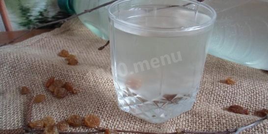 Квас из березового сока без дрожжей