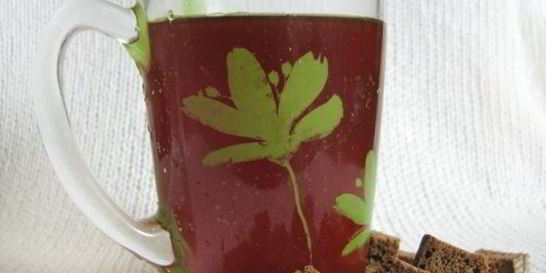 Квас из бородинского хлеба без дрожжей