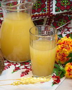 Квас из бородинского хлеба