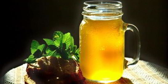 Квас из сухарей без дрожжей