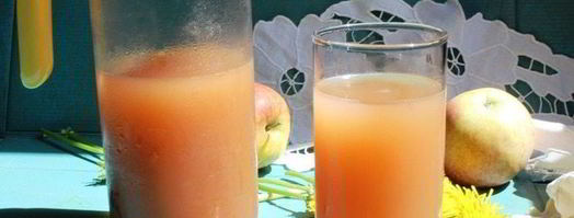 квас на яблочном соке. Шаг 5