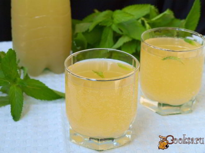 Рецепт мятного кваса