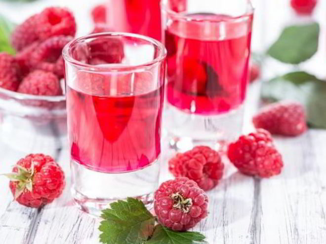 Рецепт домашнего малинового ликера с апельсином