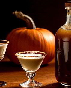 Домашний пряный тыквенный ликер