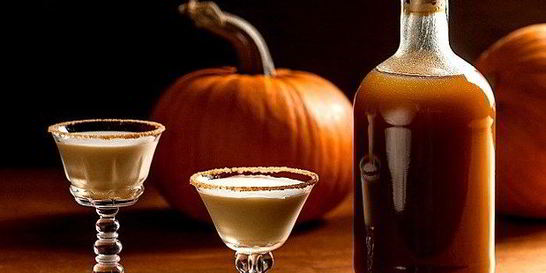 Домашний пряный тыквенный ликер