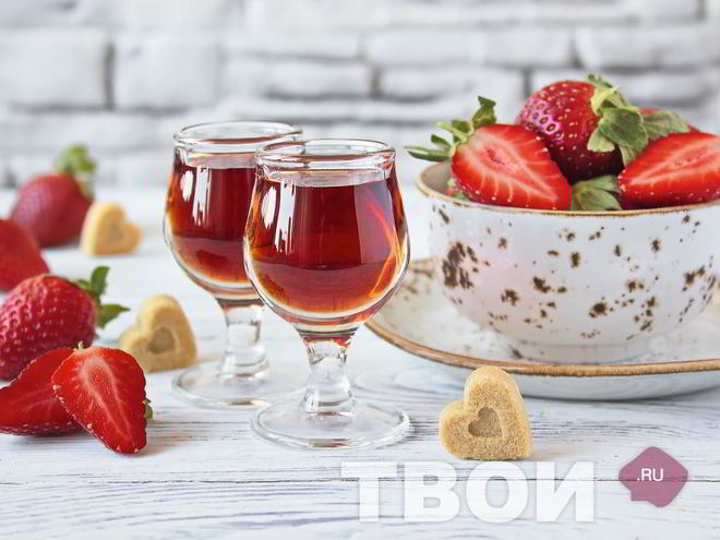 Рецепт клубничного ликера