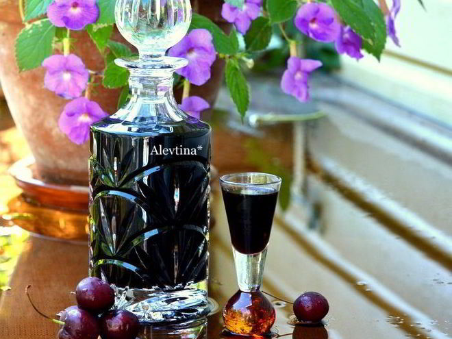 Рецепт ликера из черешни