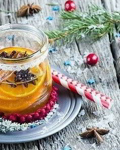 Мандариновый ликер с медом