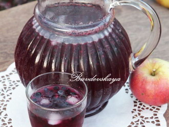 Рецепт черничного лимонада