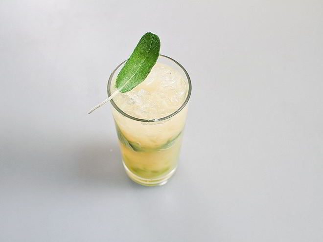 Рецепт грушевого лимонада с шалфеем