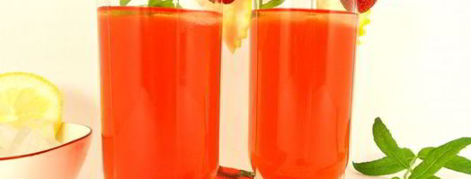 клубничный лимонад. Шаг 5