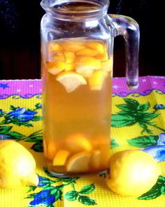 Лимонад из зеленого чая