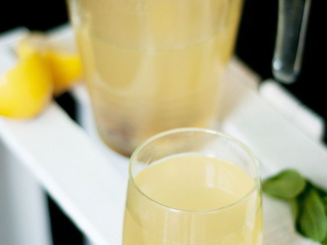 Рецепт лимонада с имбирем и медом