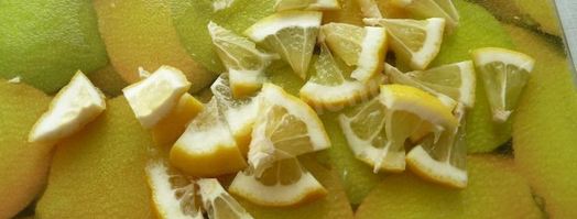 напиток лимонад из мяты и лимона. Шаг 3