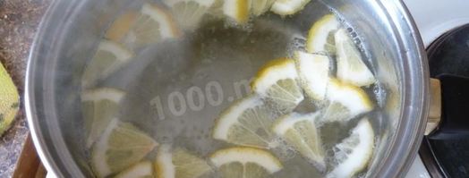 напиток лимонад из мяты и лимона. Шаг 4