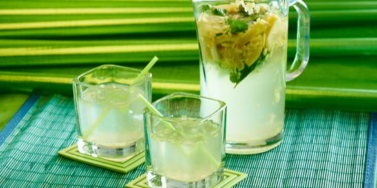 Освежающий мятно-имбирный лимонад