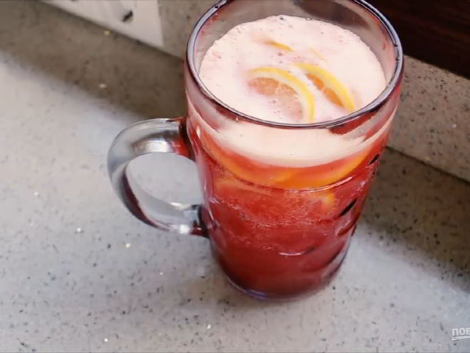 Рецепт вишневого лимонада