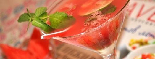 арбузный мохито безалкогольный. Шаг 5