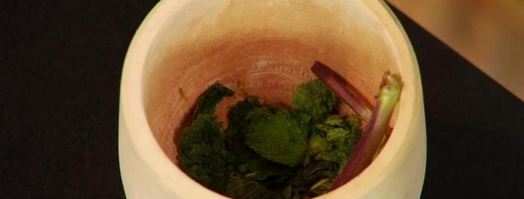 безалкогольный карамельный коктейль мохито. Шаг 4