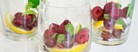 безалкогольный мохито с малиной. Шаг 8