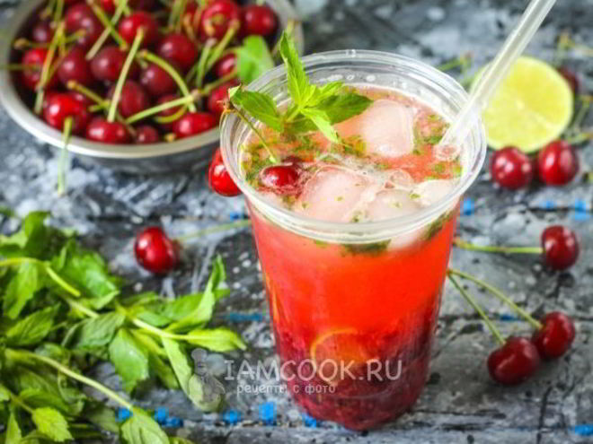 Рецепт черешневого мохито