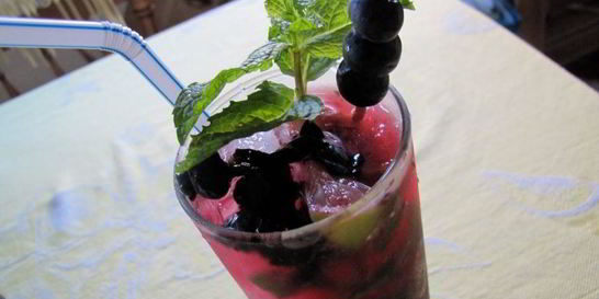 Черничный Мохито