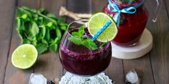 Ежевичный мохито