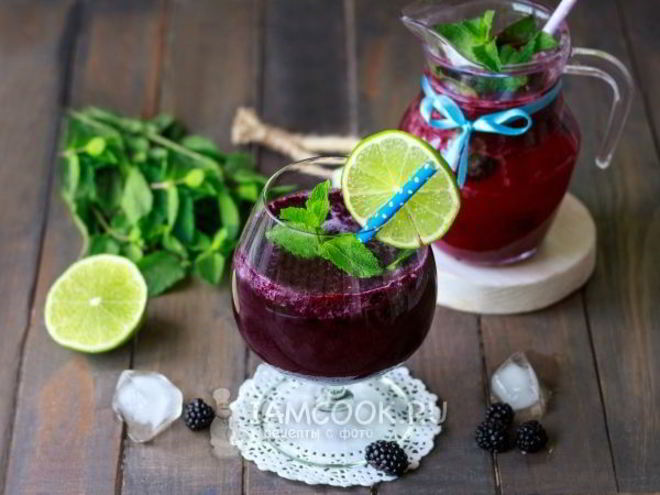 Рецепт ежевичного мохито