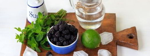 ежевичный мохито. Шаг 3