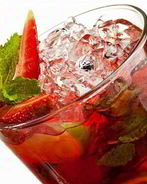 Гранатовый Мохито с лаймом