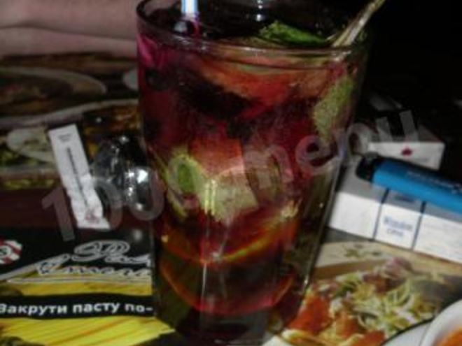 Рецепт гранатового мохито