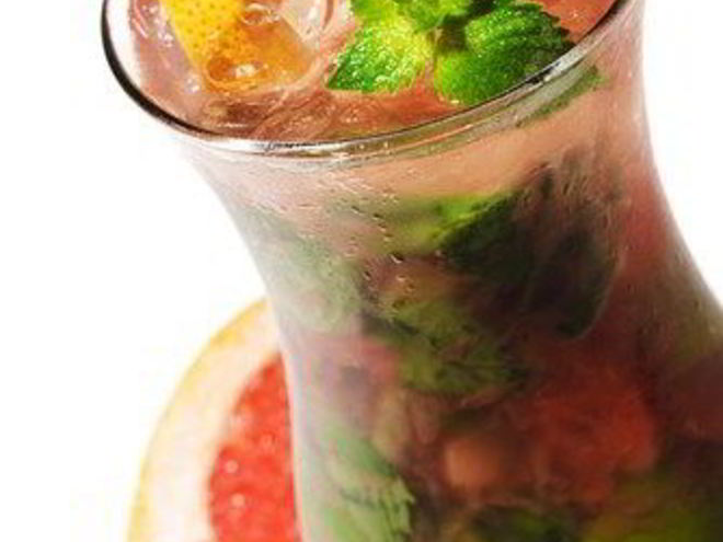 Рецепт грейпфрутова-мятного мохито