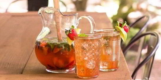 Мохито безалкогольный клубничный