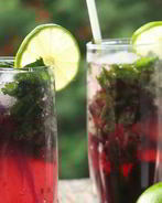 Мохито ежевичный