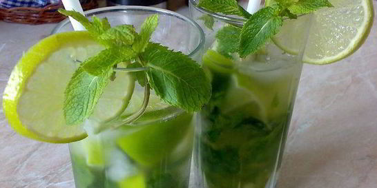 Мохито полезный с березовым соком