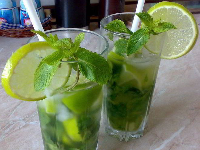 Рецепт мохито полезного с березовым соком